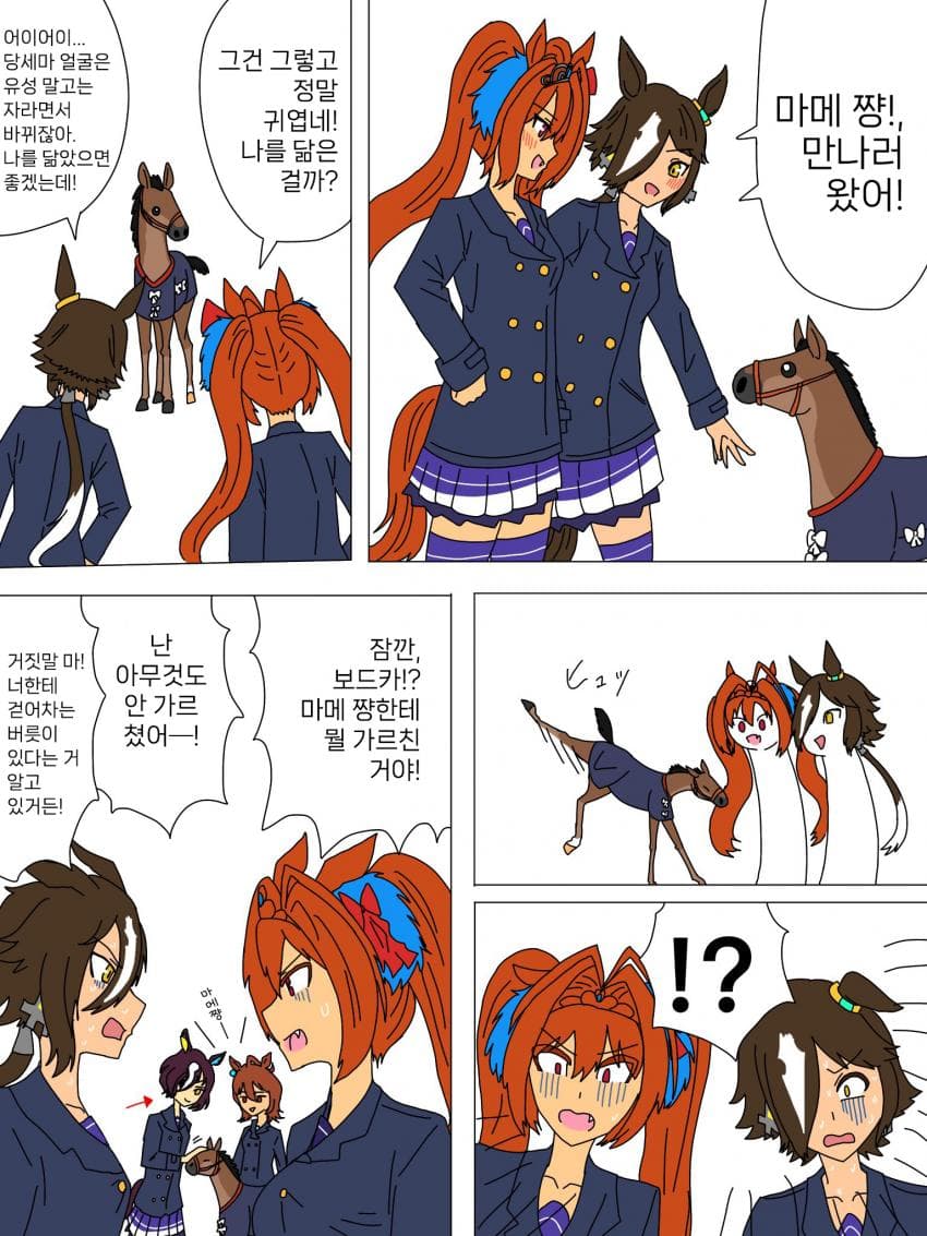 [ミッサ] 마메를 만나러 간 보드스카