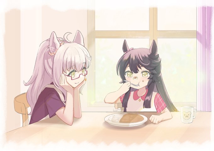 누님표 카레 먹는 나리브