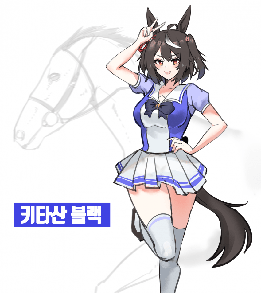 키타산 블랙 끄적끄적
