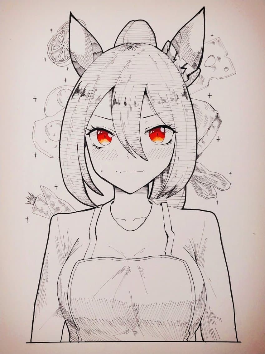 히시 아마존 손그림