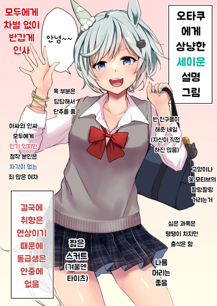 [櫻 ヨル] 오타쿠에게 상냥한 세이짱(컨셉).