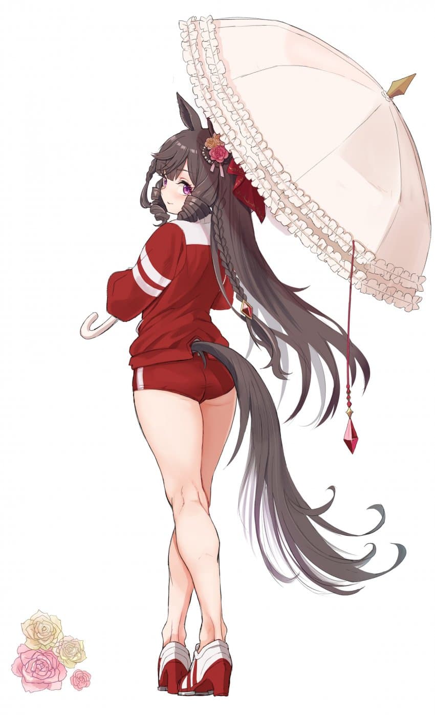 (엉덩이에서 눈을 떼질 못하는 서민들...)