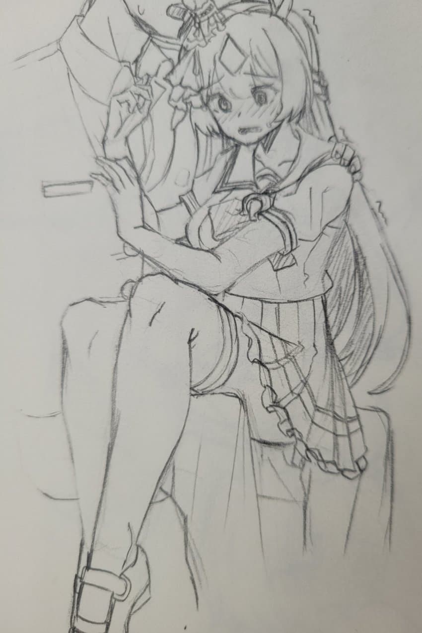 다이아 손그림