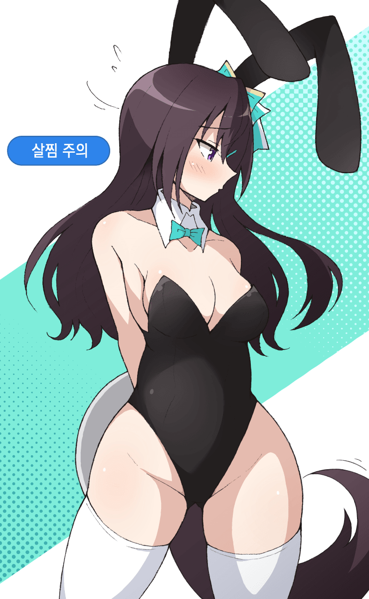 [ねるしぃ] 바니걸 메지로 도베르