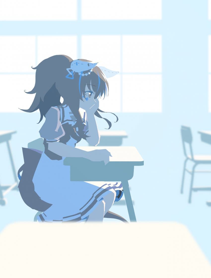 '최근… 고민이 있다.'