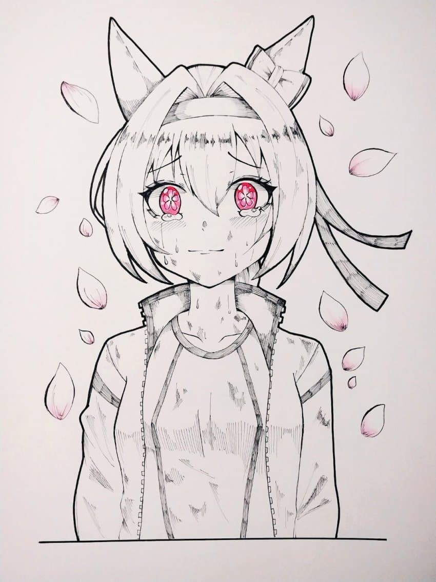 하루 우라라 손그림