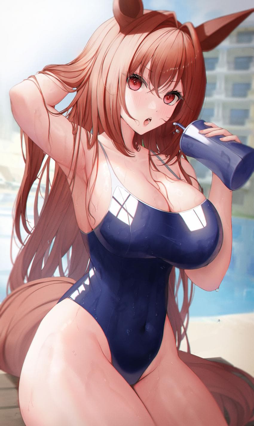 머리 푼 정실 그려옴
