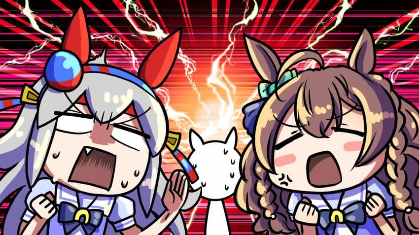 [坂崎ふれでぃ]호와아악vs타마아악