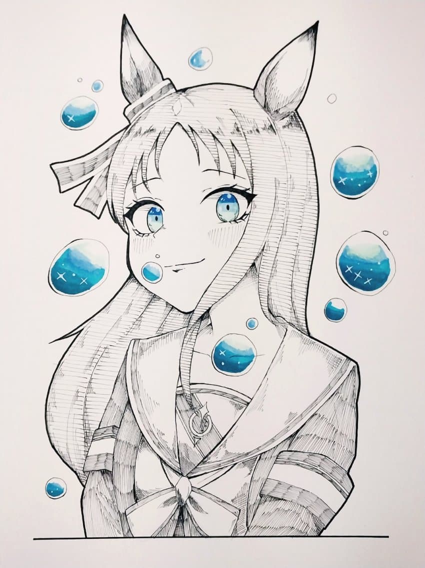 그래스 원더 손그림