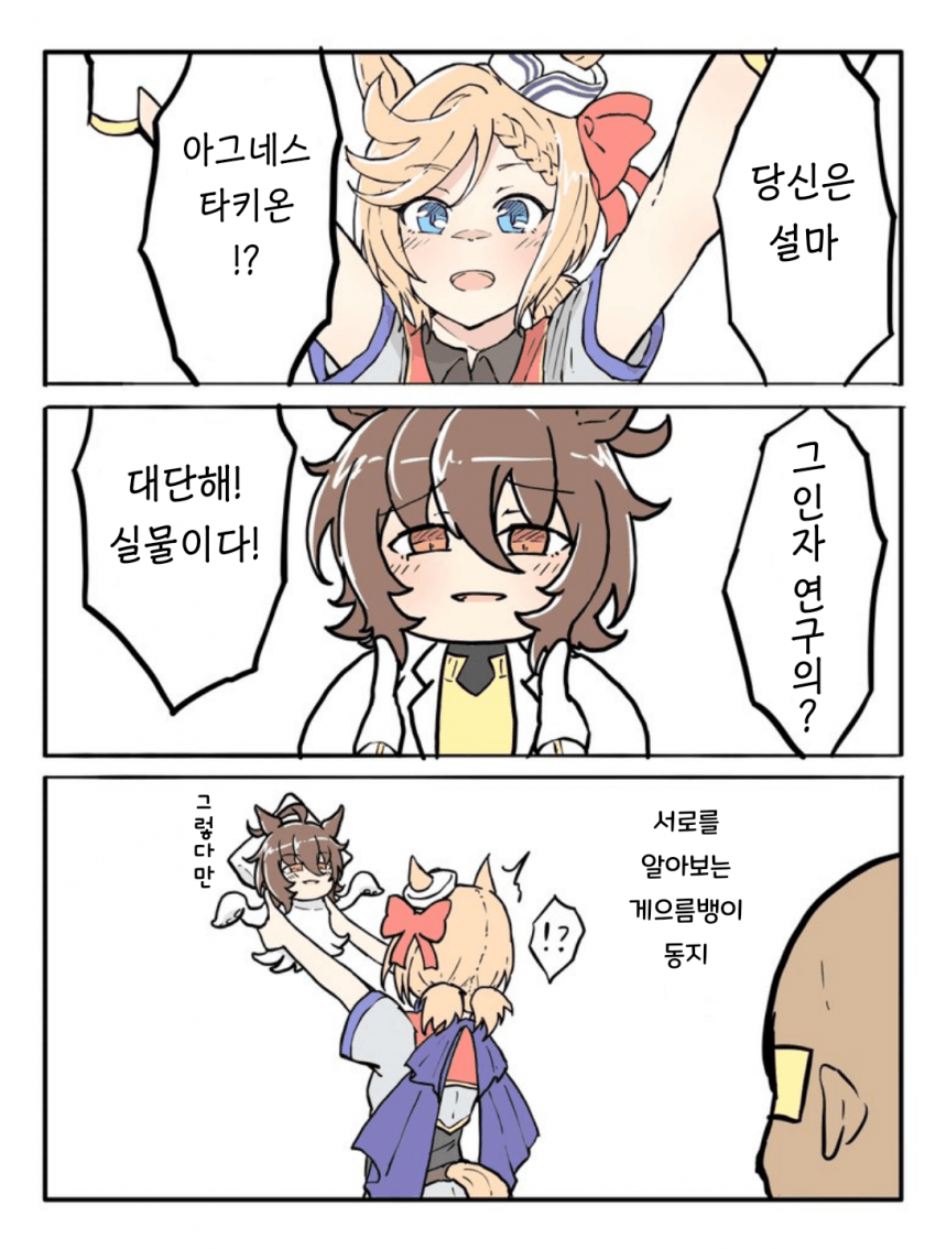 [ネコミミ好き之助] 타키온을 만난 파크