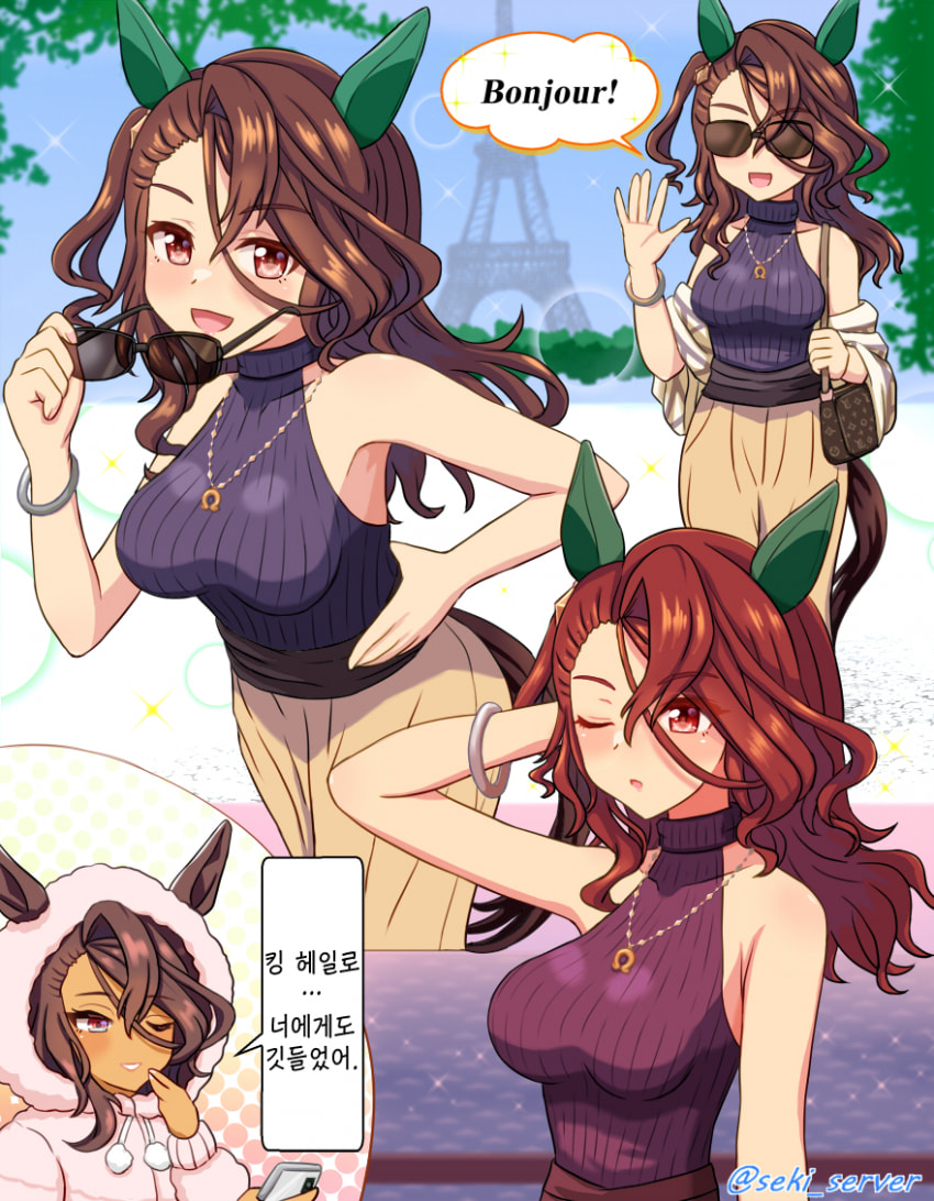 [セキ] 이미지 체인지 킹과 몰래 파리 관광