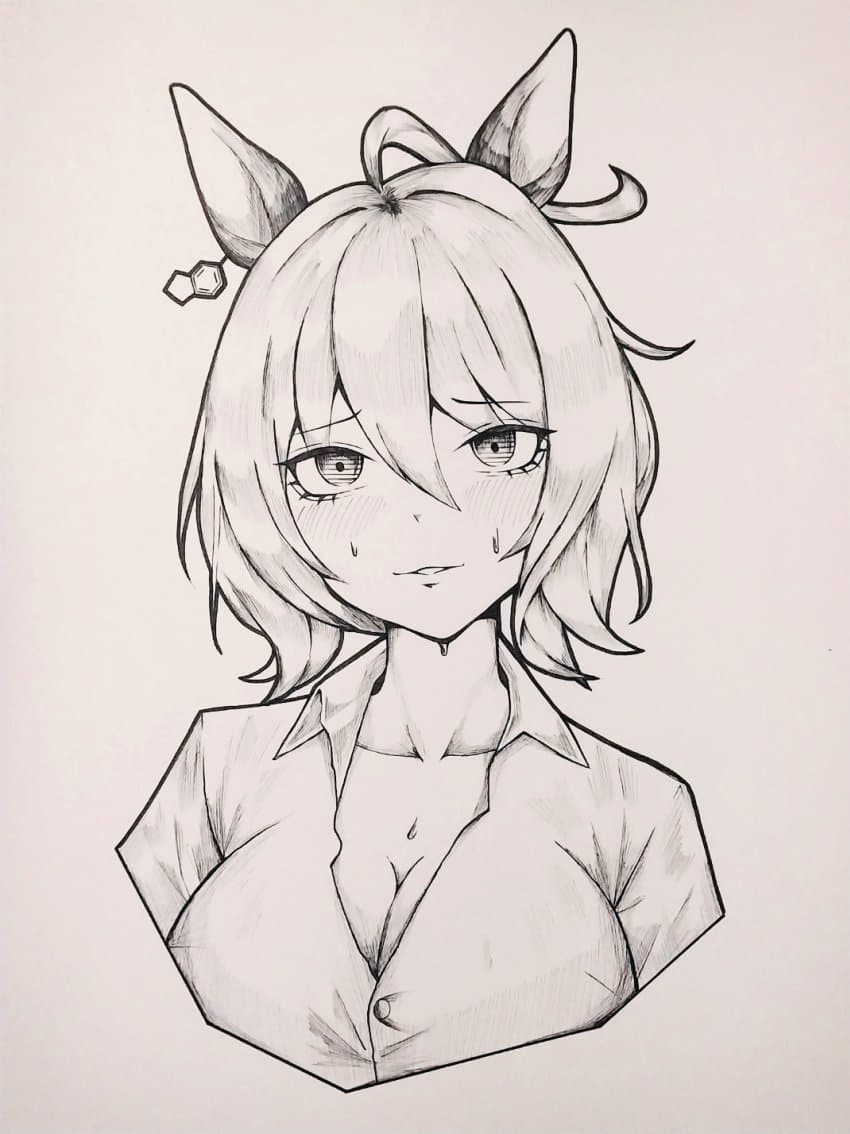 아그네스 타키온 손그림