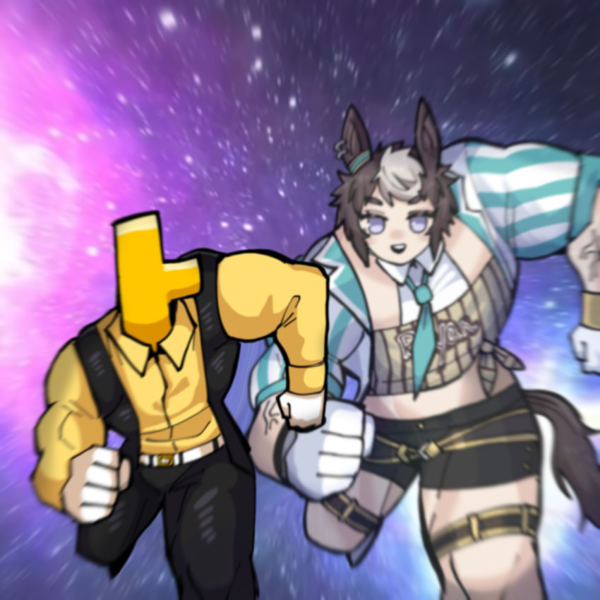 ???:트레이너씨, 제 프로틴 또 드셨죠?