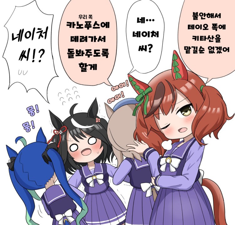 [シェイン] 네이처 씨의 키타짱 상담 결과.
