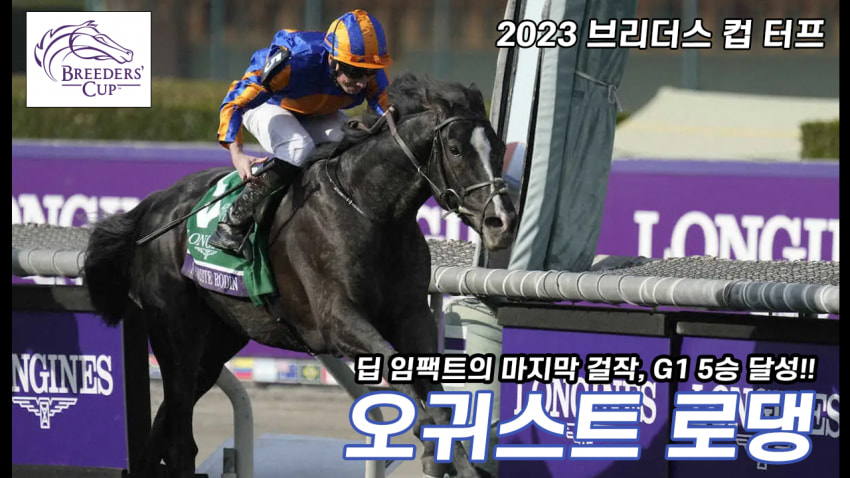 핫산) 오귀스트 로댕 -'23 브리더스컵 터프 「이젠 미국마저 정복!!」