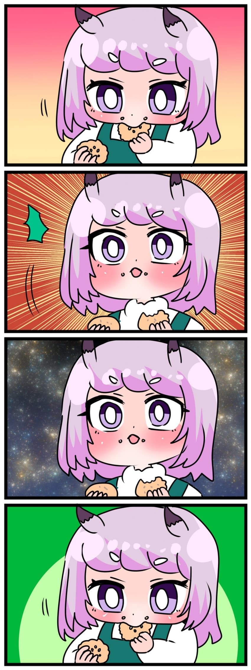 [폰핫산] [中音ナタ] 무언가를 깨달은 응애맥