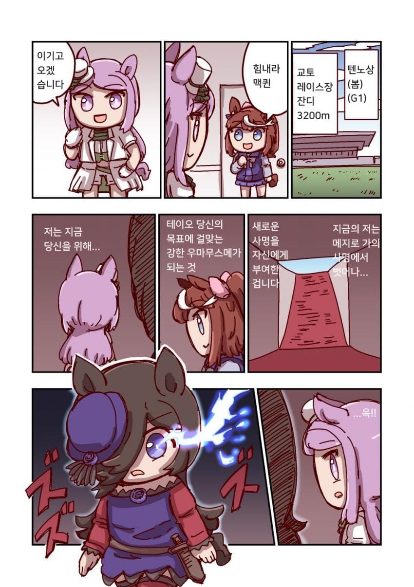 [ねこ号] 메지로 맥퀸과 라이스 샤워