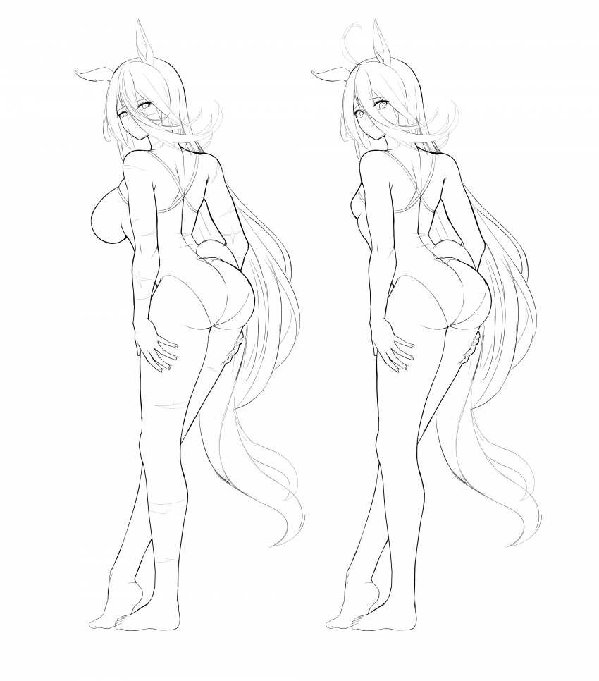 카페 수영복 러프