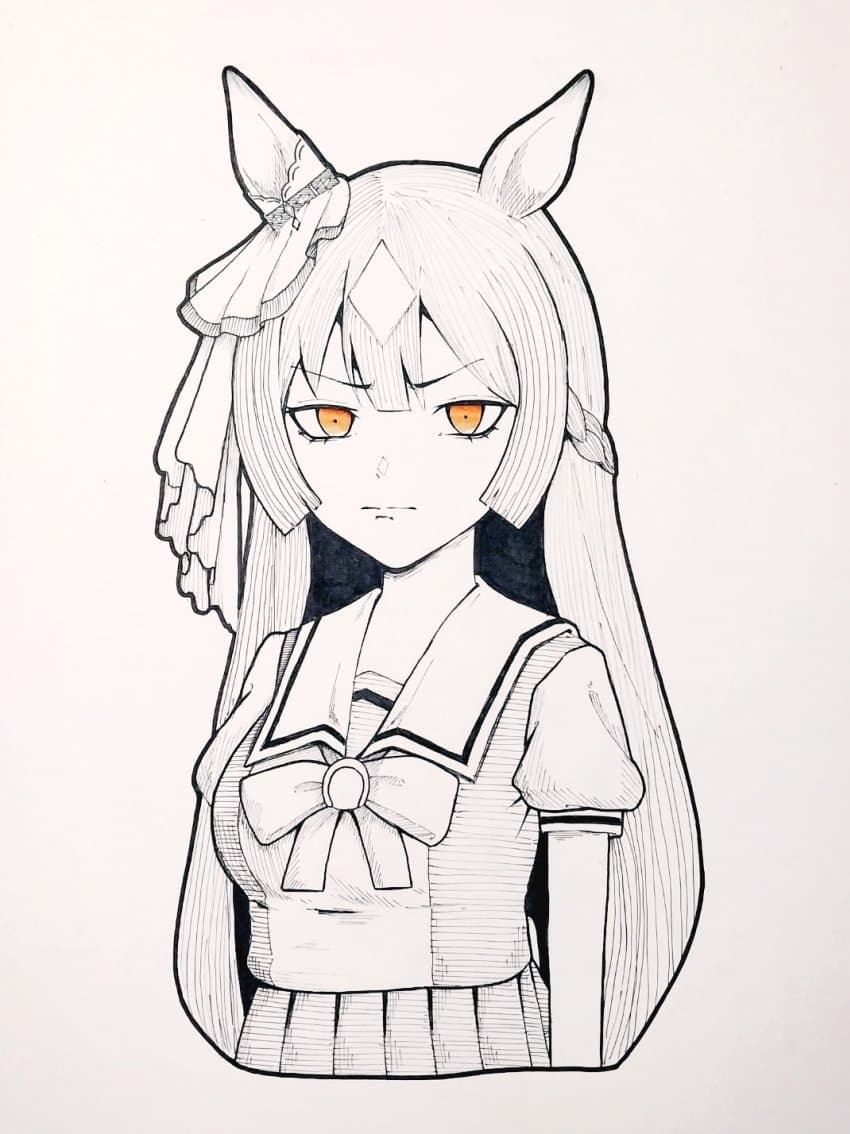 사토노 다이아몬드 손그림