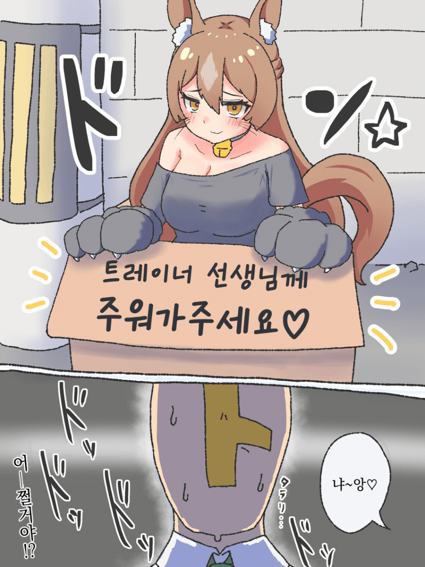 [えちえいち] 주워지고 싶은 다이아 vs 트레이너