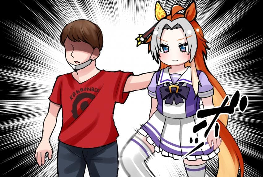 [荒森ラッコ]또레나를 걷어차려는 오르페브르