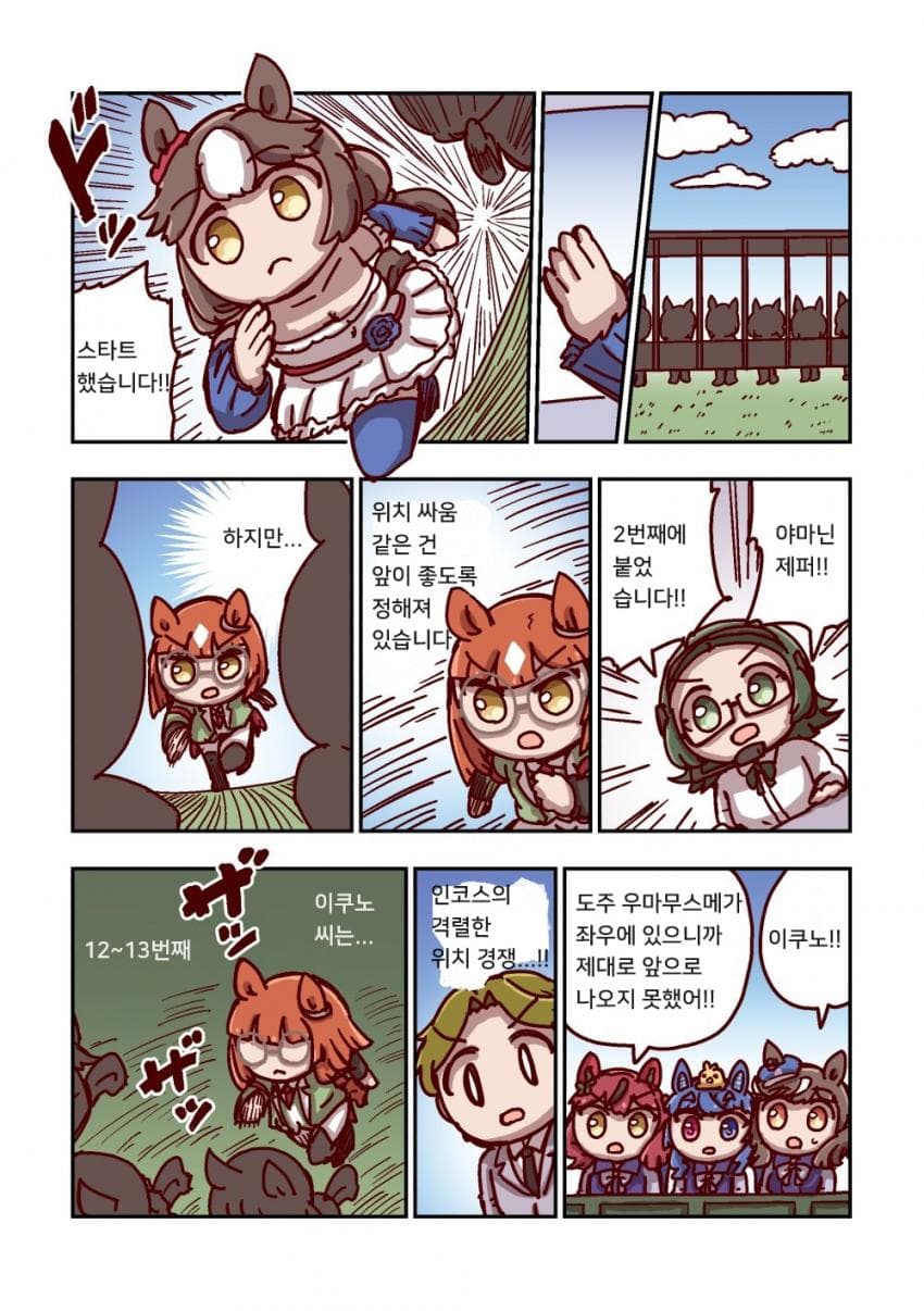 [ねこ号] 이쿠노 딕터스와 위치 경쟁