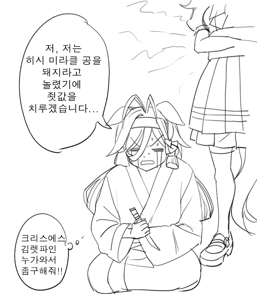 [괴문서]"아악! 노 리즌 할복!!"