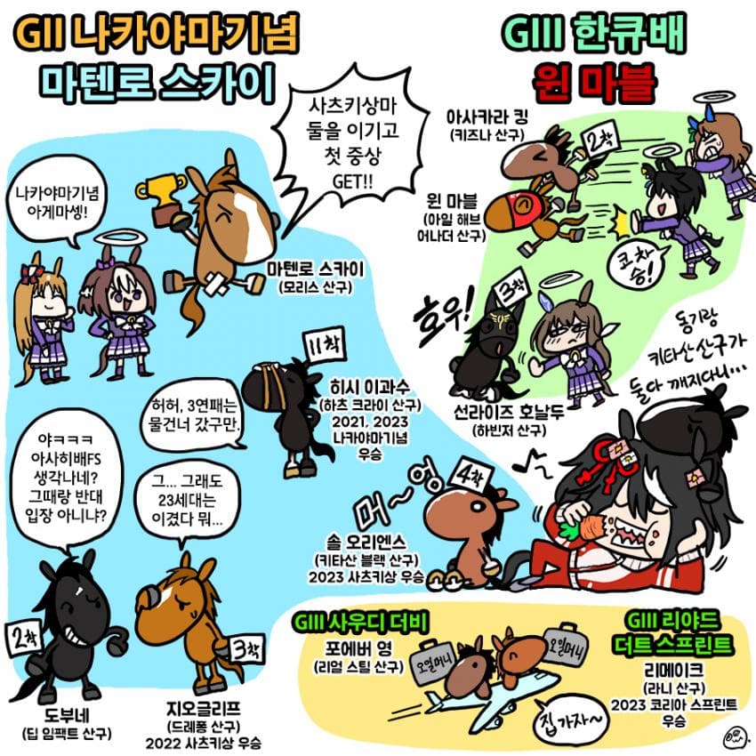 오늘 나카야마기념, 한큐배 그림