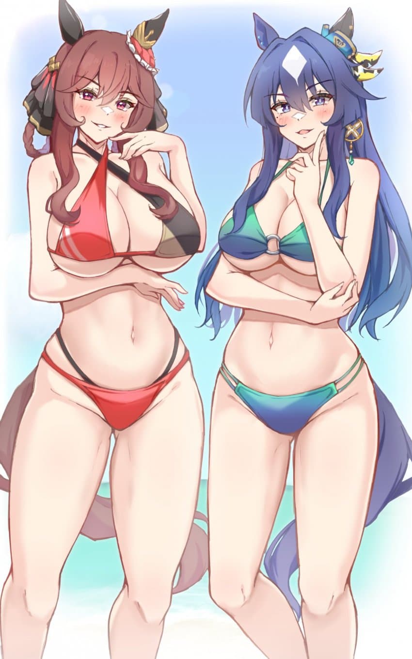 [樋村あんず]비키니 젠틸 비르