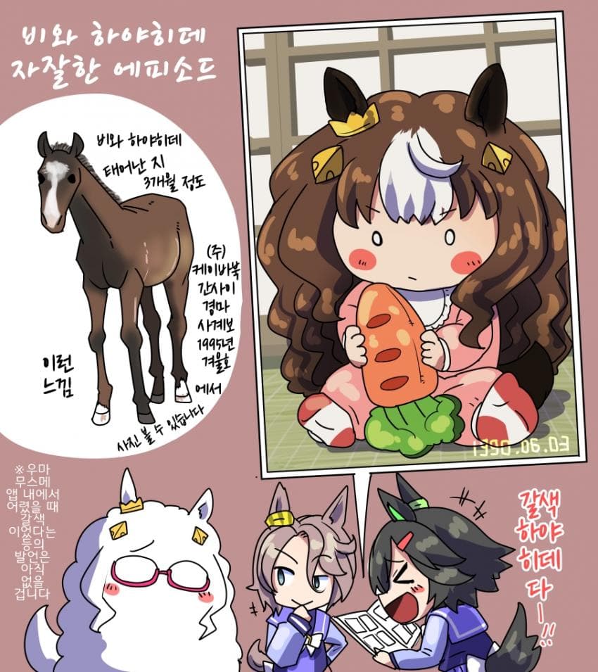 [坂崎ふれでぃ]어린 시절의 비와 하야히데