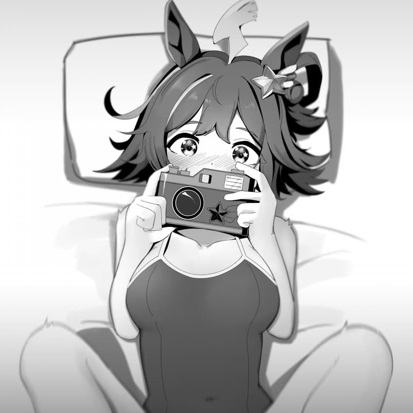 사진찍는 러브러브크래프트 그림