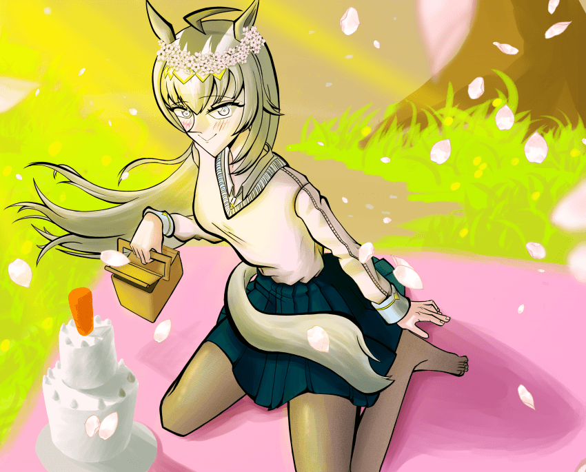 오구링의 생일 축하 그림