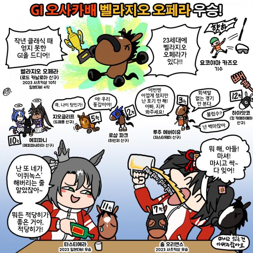 어제 오사카배 그림