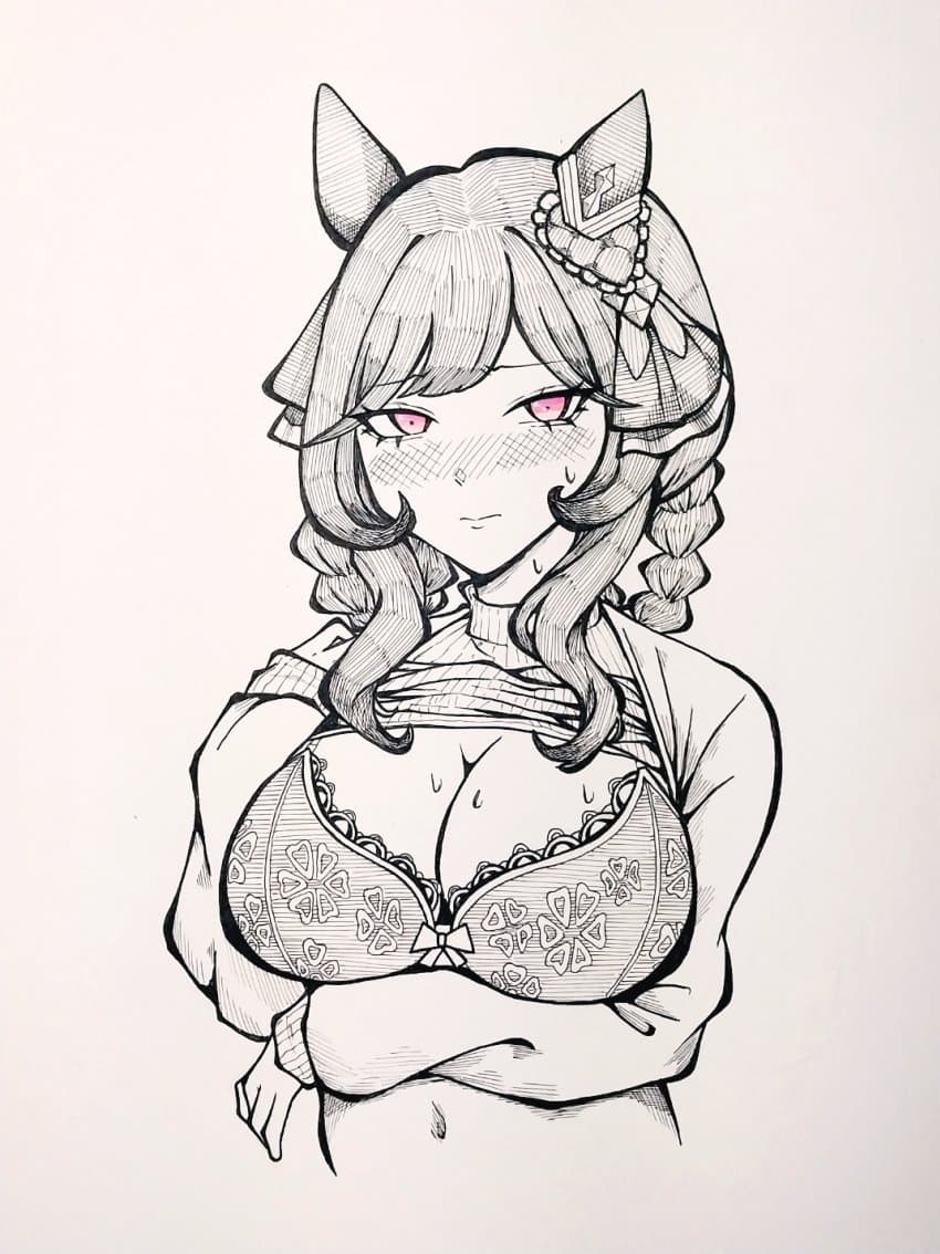 젠틸돈나 손그림 그렸음