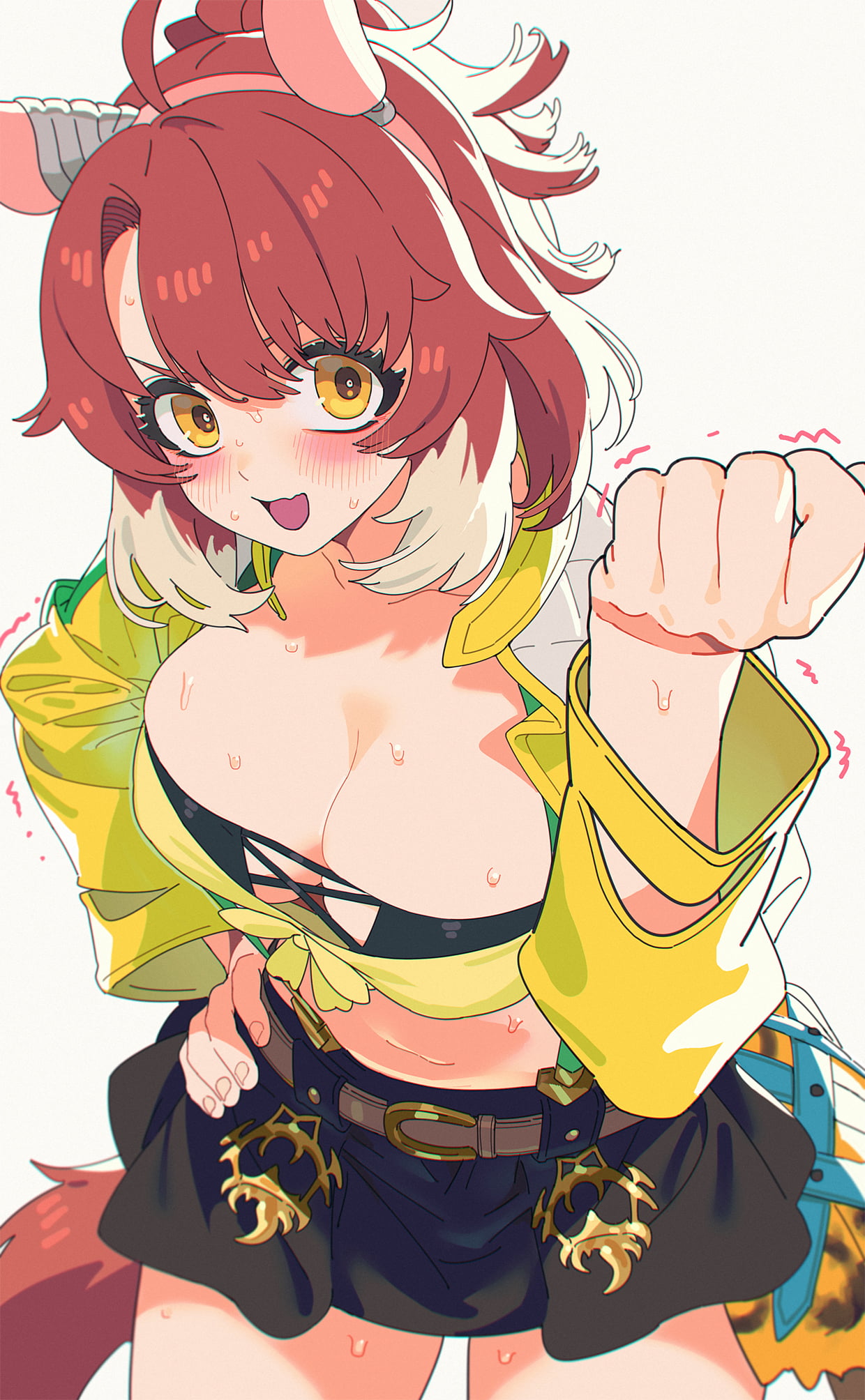 장포케 승부복을 입은 단츠짱 그림