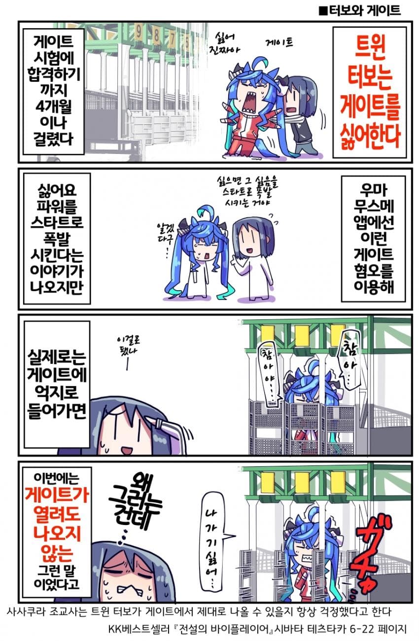 [坂崎ふれでぃ]게이트가 싫은 트윈 터보