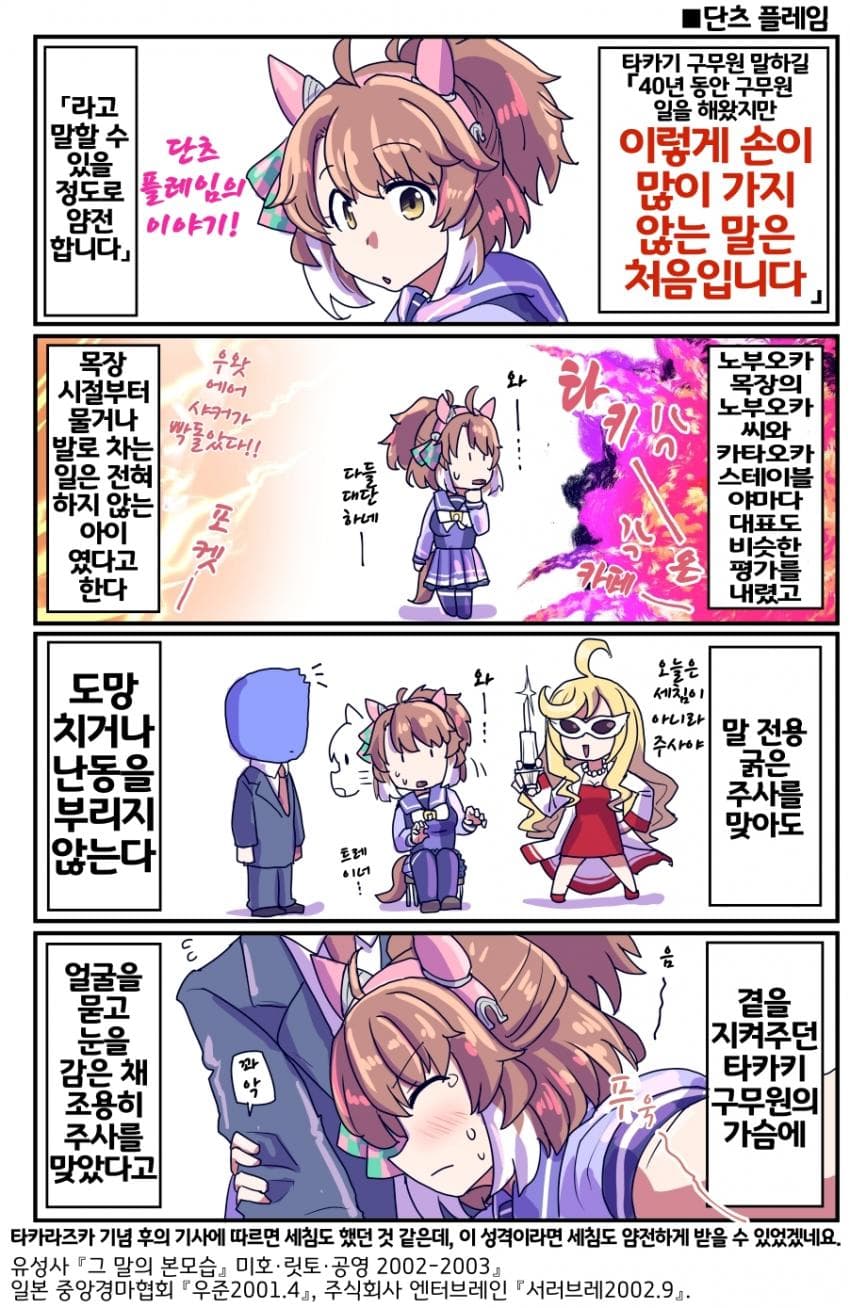 [坂崎ふれでぃ]주사 맞을 때조차 얌전했던 단츠