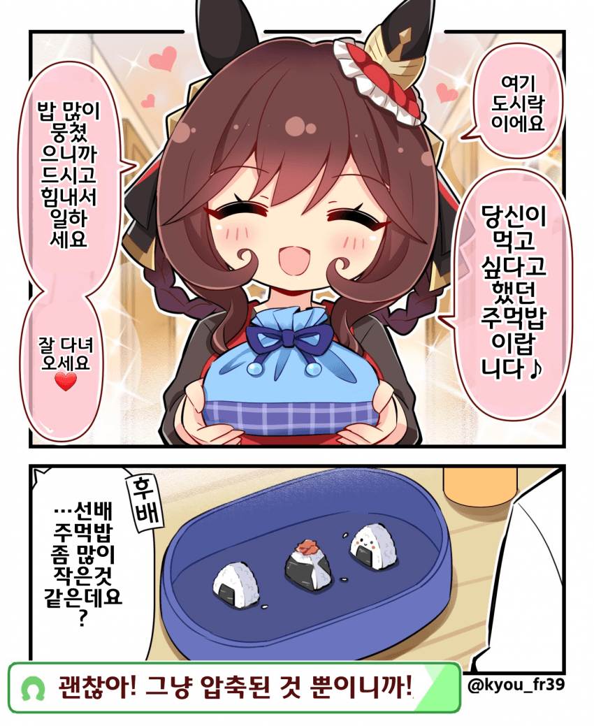 [恭(きょう)]젠틸돈나표 주먹밥
