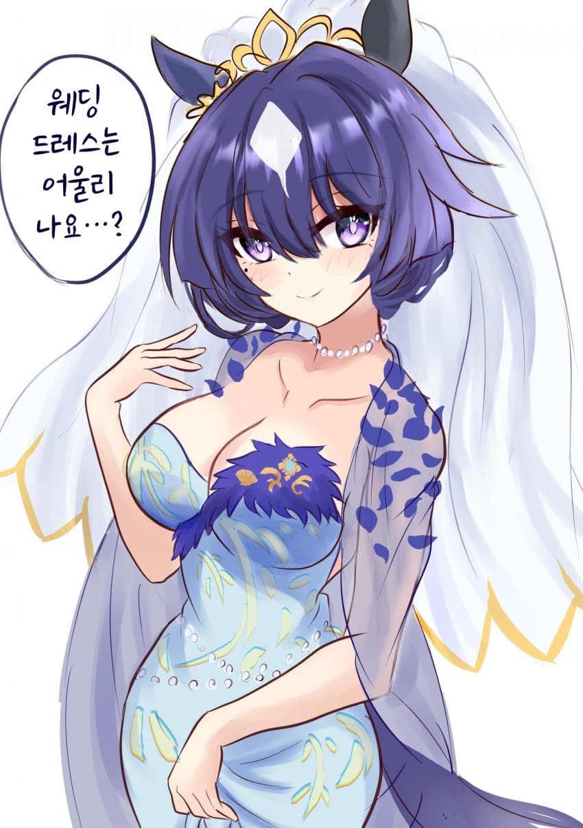 [まぐ]웨딩 드레스 비르시나