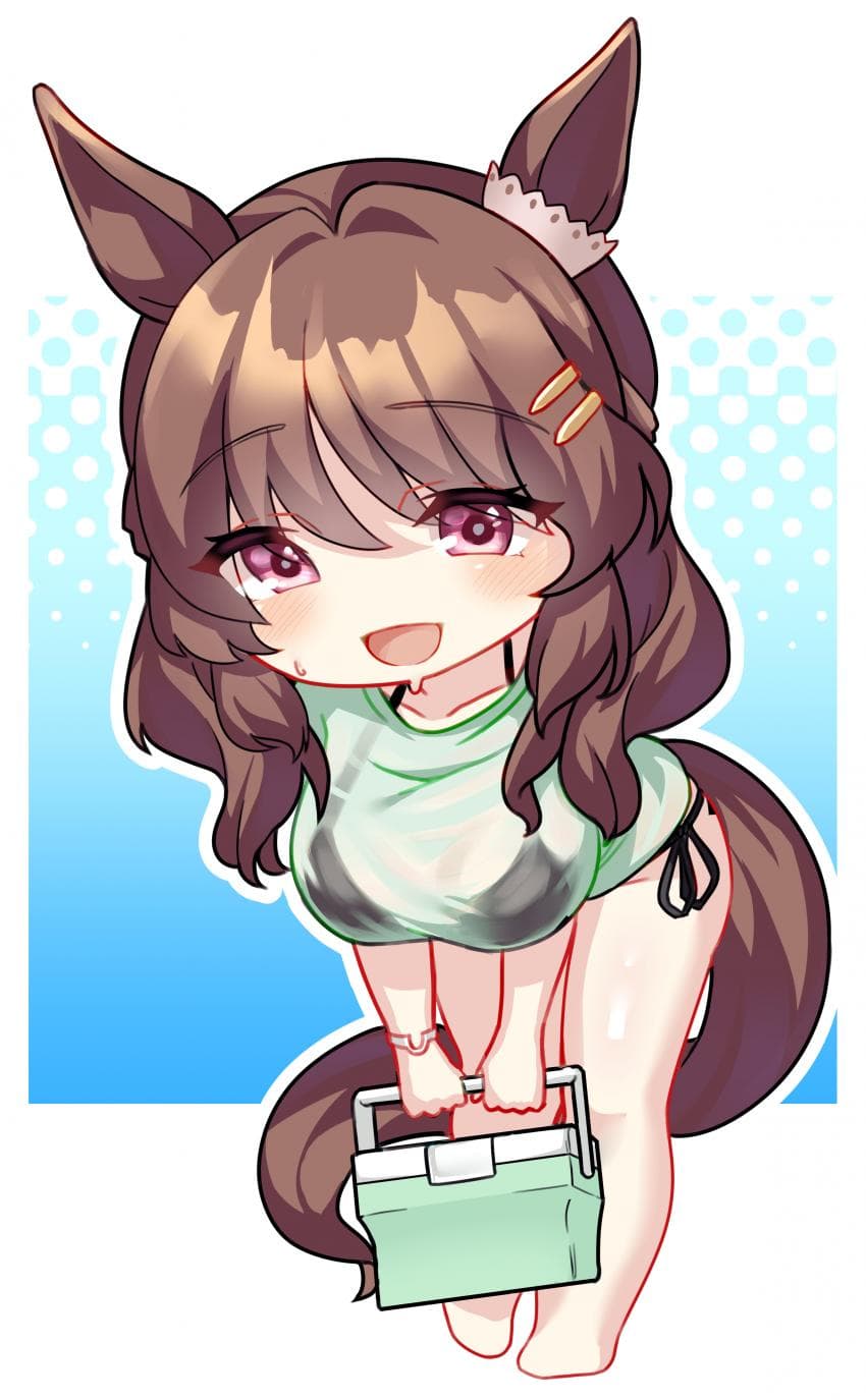 수영복 95 SD 그려왔어