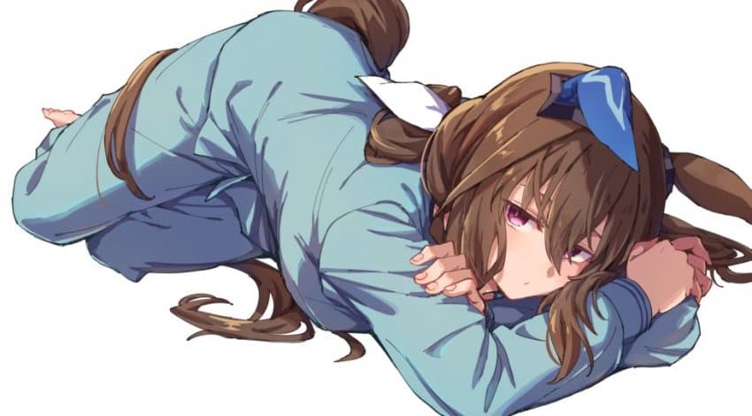 [雪星こころ] 말없이 바라보는 아야베씨