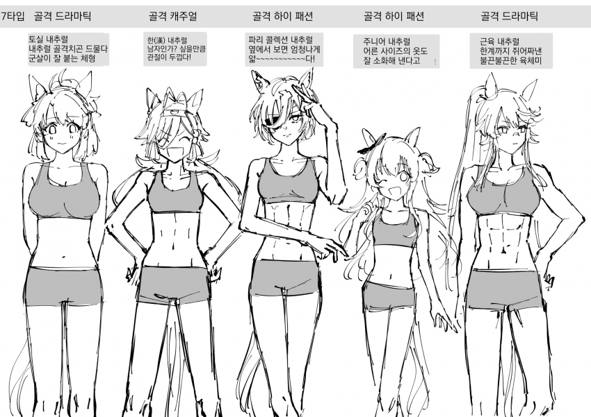 [ナユT]BT산구 우마무스메는 모두 내추럴 골격?