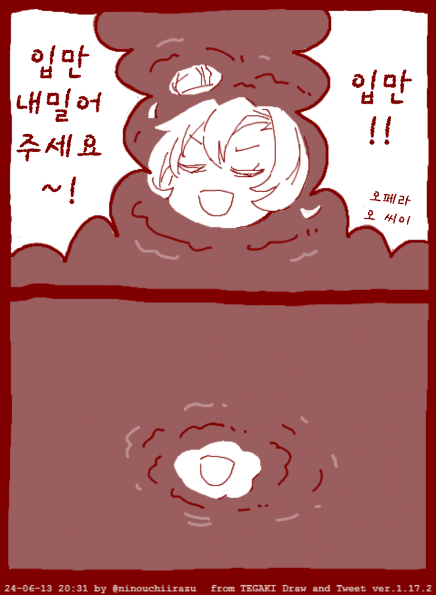 [nino]전신 퐁듀에 도전하는 오페라 오