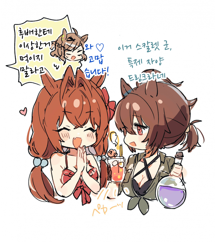 [しらの]수영복 부녀