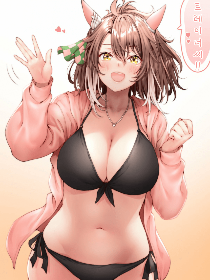 [藤田はやお]수영복이 잘 어울리는 단츠