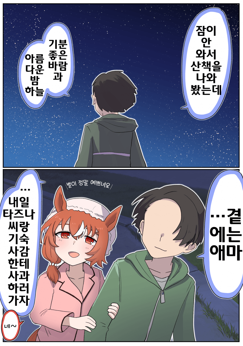 [松葉]밤 산책