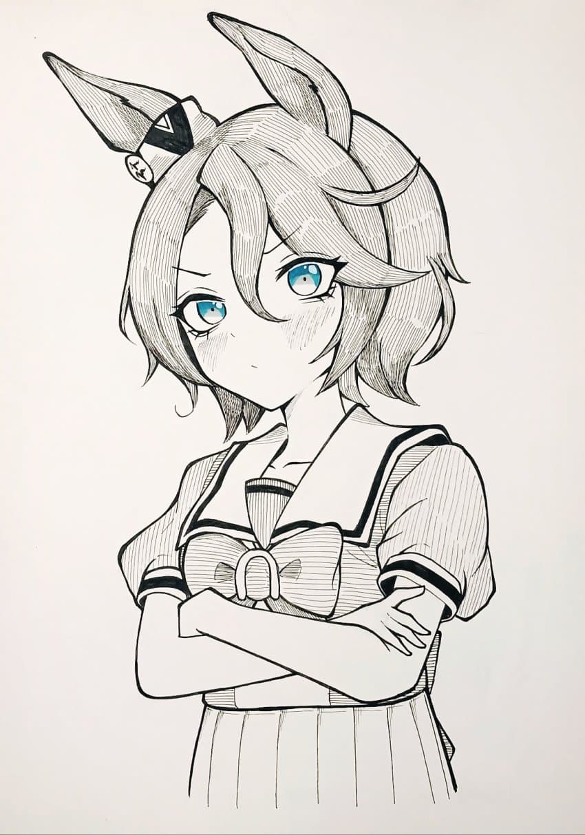 나리타 타이신 손그림 그려왔음