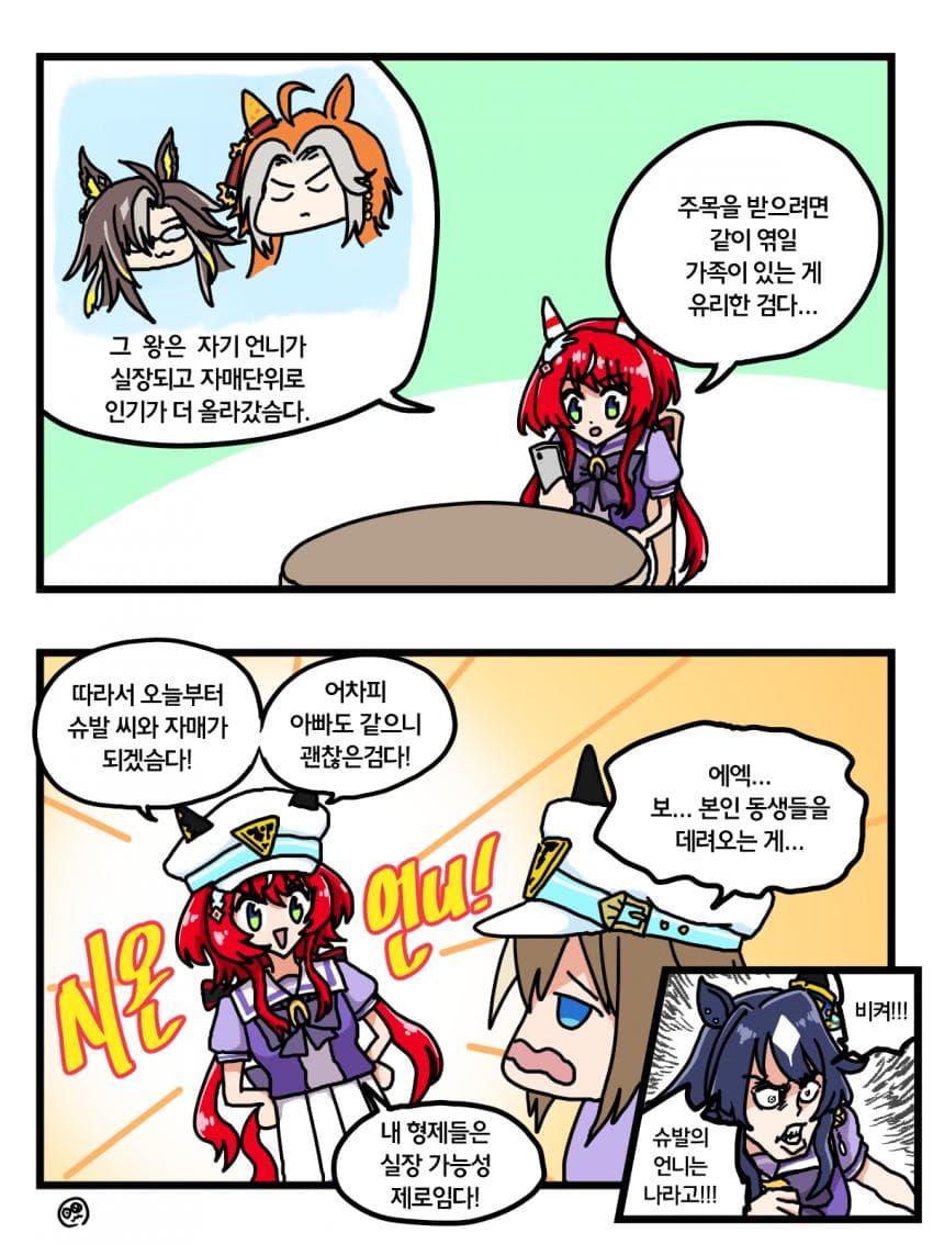 윈 바리아시옹 언니 2컷