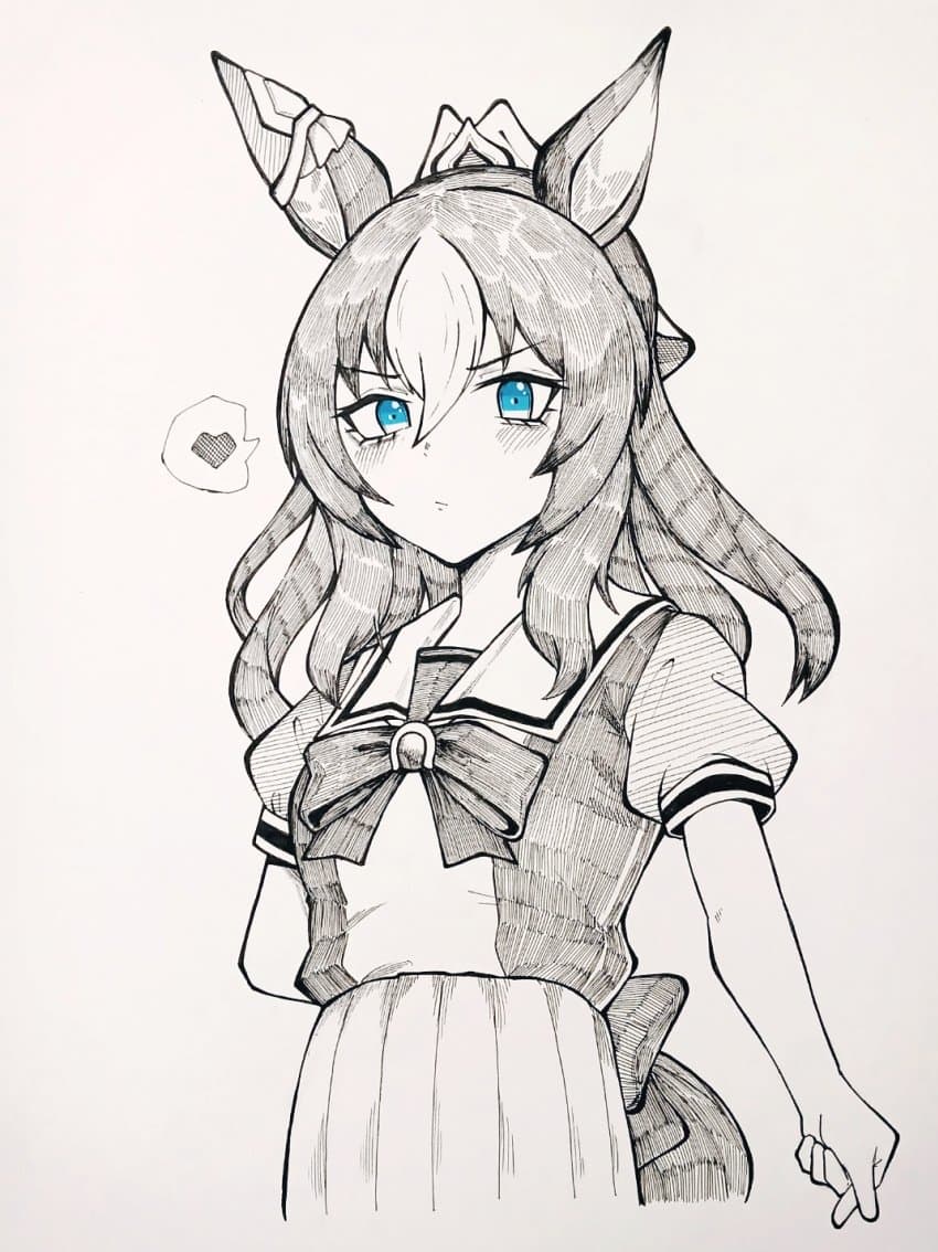 듀랜달 손그림 그렸음