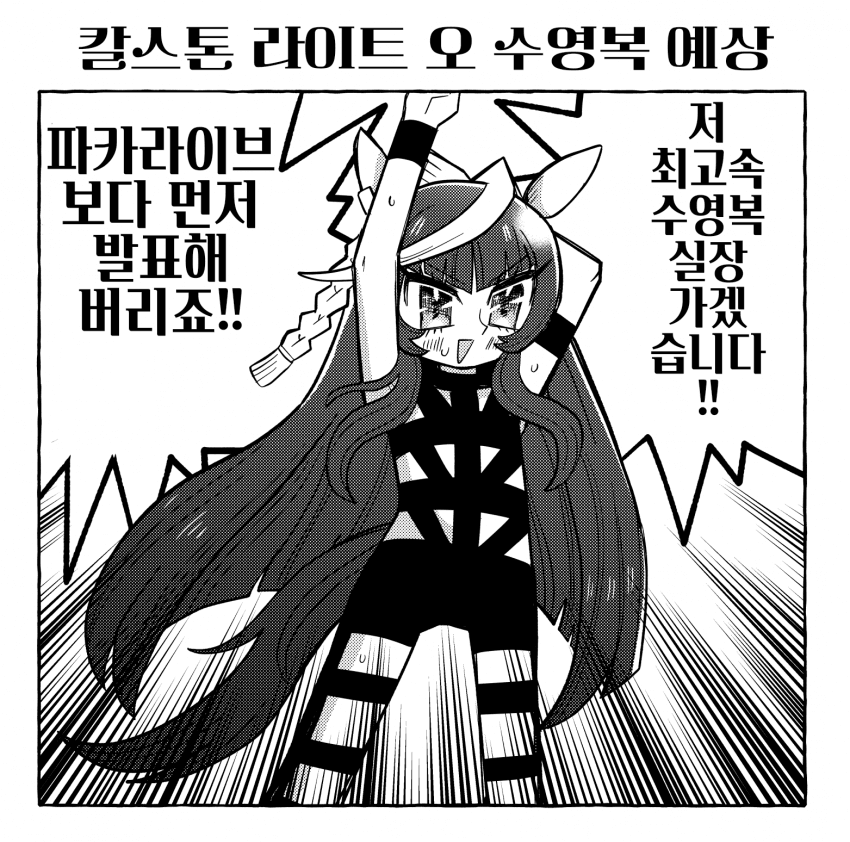 [銀河ｾﾚﾓﾆｰ]칼스톤 수영복